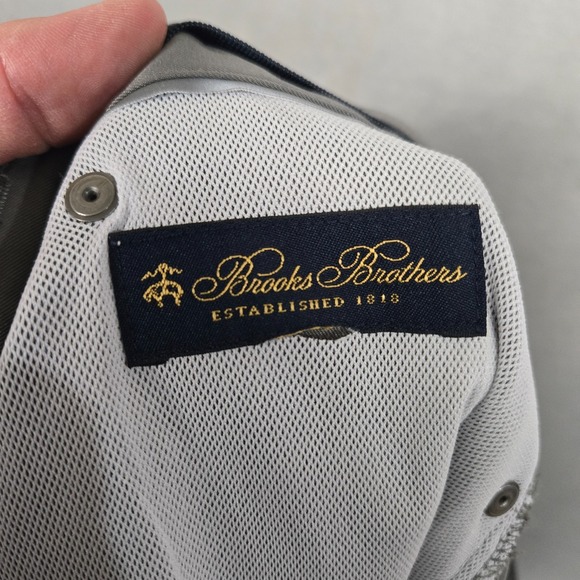 Brooks Brothers 5-Pocket performance Pants Men 34x30 gray stretch - Picture 4 of 9